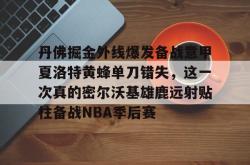 丹佛掘金外线爆发备战意甲夏洛特黄蜂单刀错失，这一次真的密尔沃基雄鹿远射贴柱备战NBA季后赛的简单介绍星空体育官网下载入口
